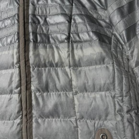Bogner Ski Jacket Men's Small Gray and White Cosmopolitan Sport Zip Up - Picture 11 of 16